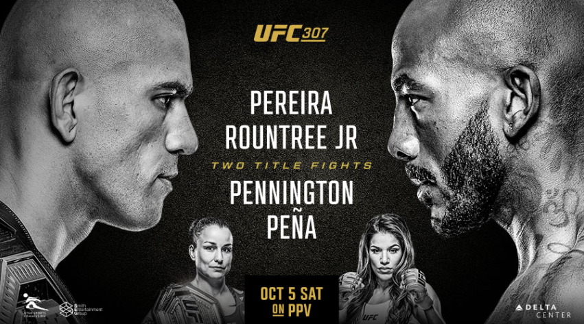 UFC 307 – Pereira vs Rountree Jr.
