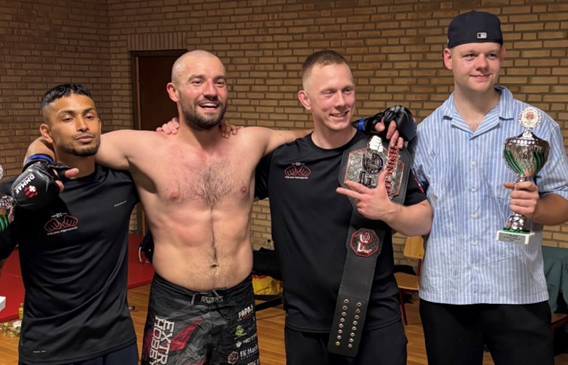 Esbjerg-dominans ved FG Fight Night: Tre vilde finishes i tre kampe